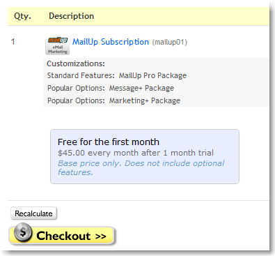 Visual example of third line in Subscription Terms Widget
